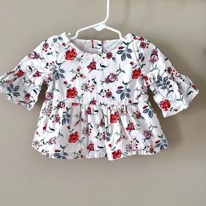JANIE AND JACK GIRLS TOP, SIZE 2T GREAT CONDITION!